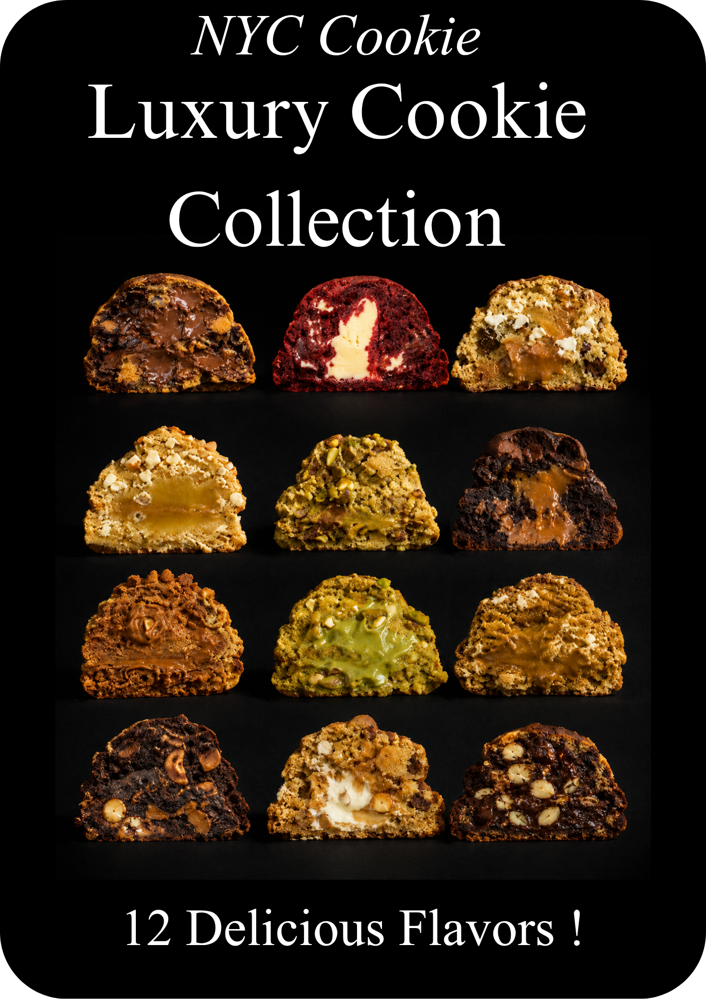 12 Luxury NYC Cookie Collection