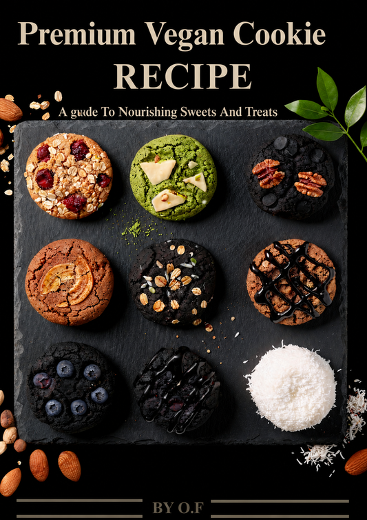Premium Vegan Cookie Recipe (9 Flavors)